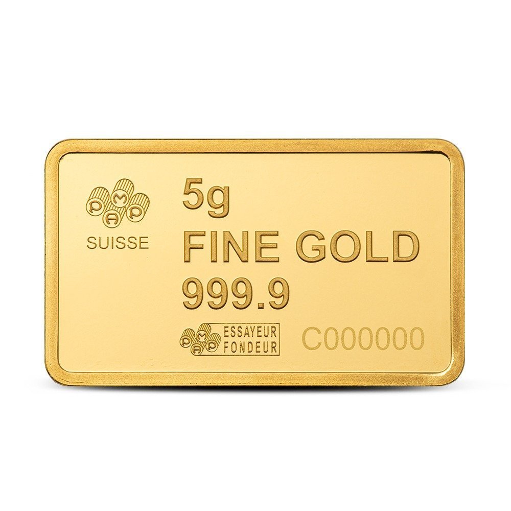 Buy 5 Gram PAMP Suisse America The Free Liberty Bell Gold Bar (New w/ Assay) - Image 4