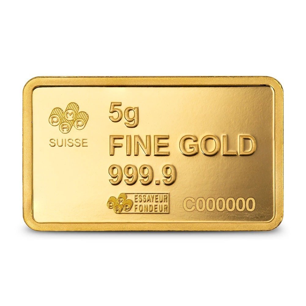 5 Gram PAMP Suisse America The Free Statue of Liberty Gold Bar (New w/ Assay) - Image 4