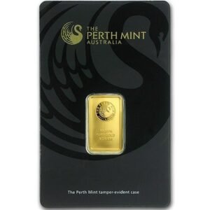 Buy 5 Gram Perth Mint Gold Bar (New w/ Assay)