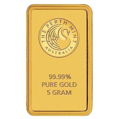 Buy 5 Gram Perth Mint Gold Bar (New w/ Assay) - Image 2
