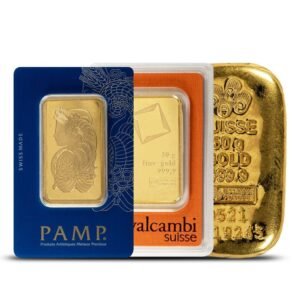 Buy 50 Gram Gold Bars (Varied Condition, Any Mint)