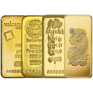 500 Gram Gold Bar For Sale (Varied Condition, Any Mint)
