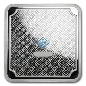 5000 Gram Geiger Square Silver Bar (New)
