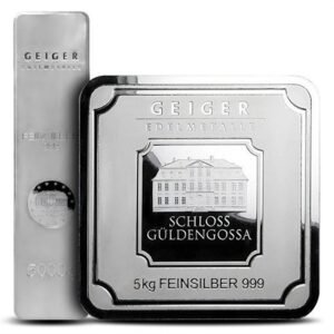 Buy 5000 Gram Silver Bar (Varied Condition, Any Mint)