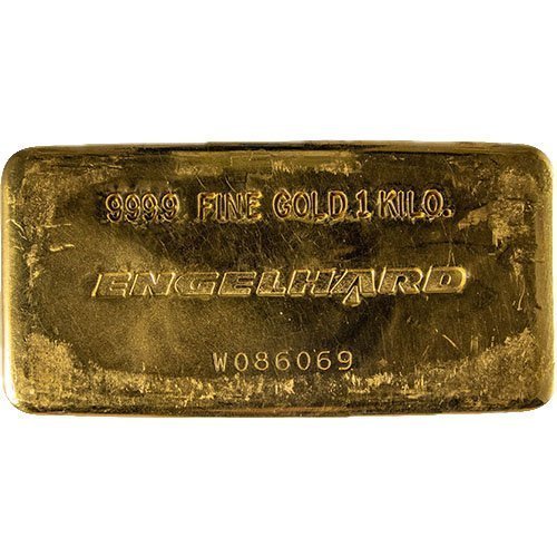 Buy 1 Kilo Engelhard Gold Bar (Secondary Market)
