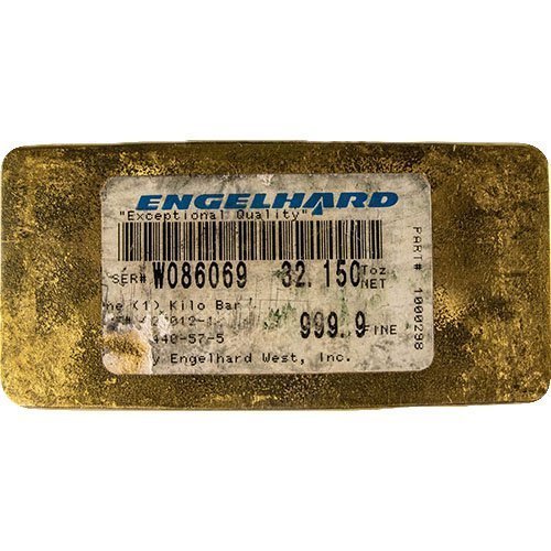 Buy 1 Kilo Engelhard Gold Bar (Secondary Market) - Image 2