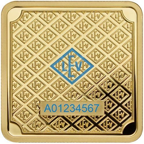 Buy 1 oz Geiger Square Gold Bar (New w/ Assay) - Image 3