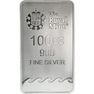 Buy 100 oz British Silver Britannia Bar (New)
