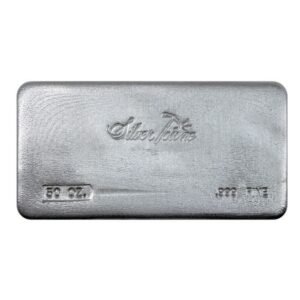 Buy 50 oz SilverTowne Poured Silver Bar (New)