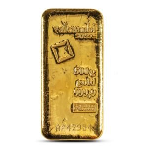 Buy 500 Gram Valcambi Cast Gold Bar (New w/ Assay)