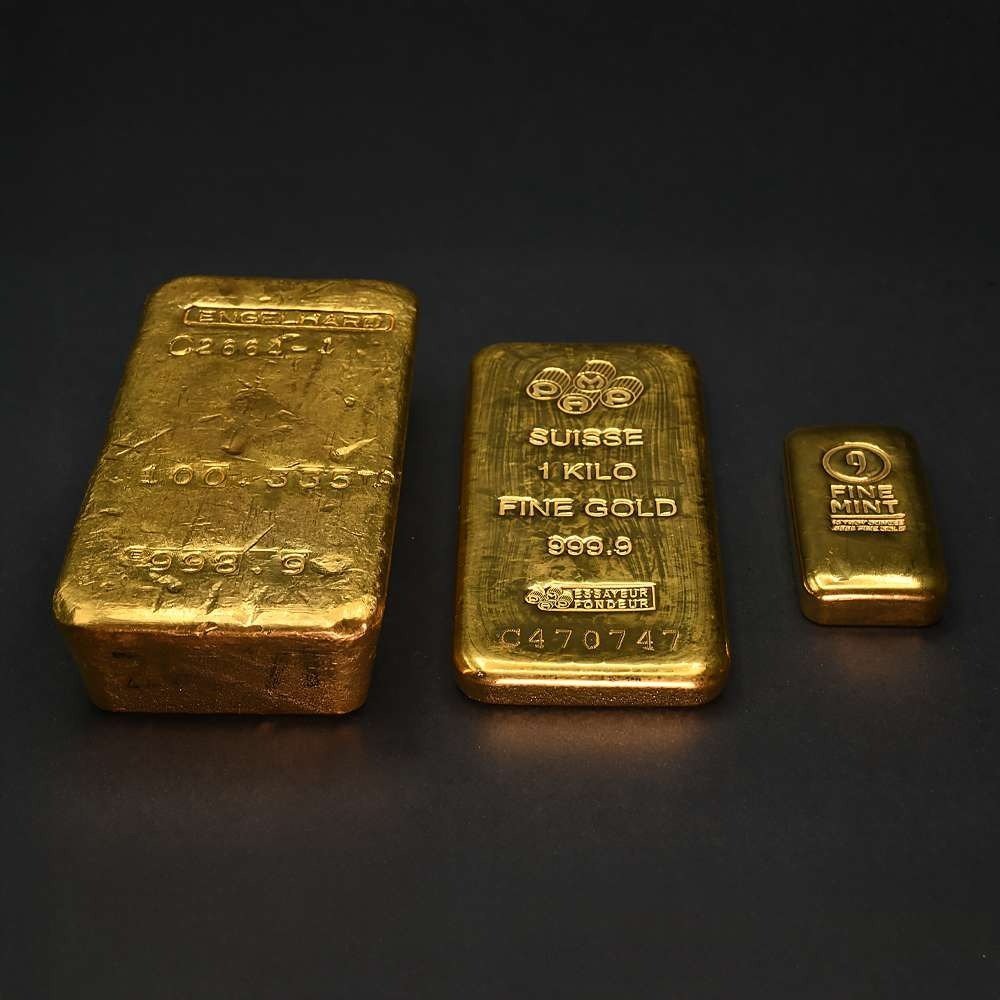 Buy 100.33 oz Engelhard Gold Bar (998.9 Fine) - Image 4