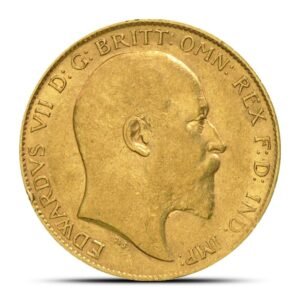 Great Britain King Edward Gold Sovereign Coin