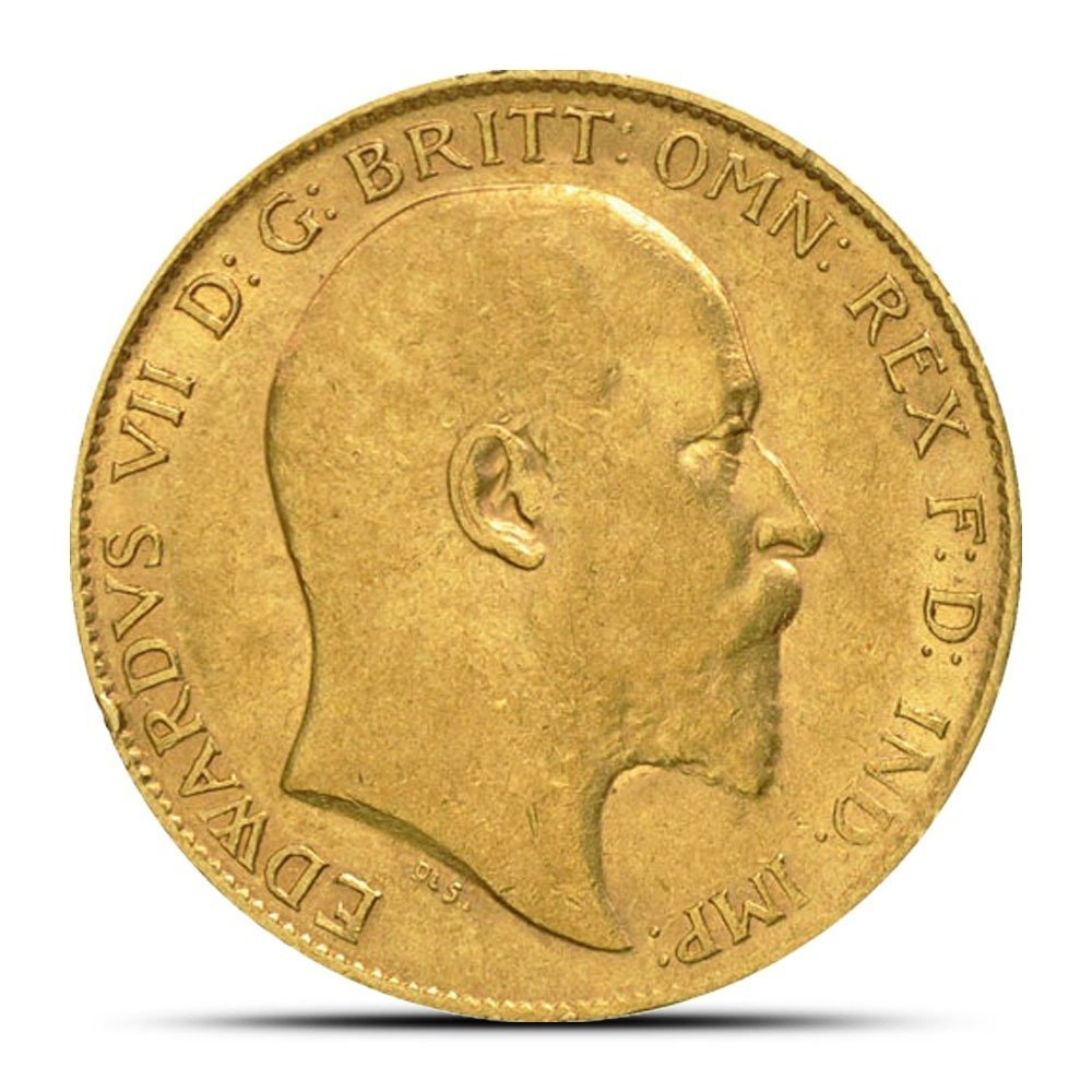 Great Britain King Edward Gold Sovereign Coin - Image 2